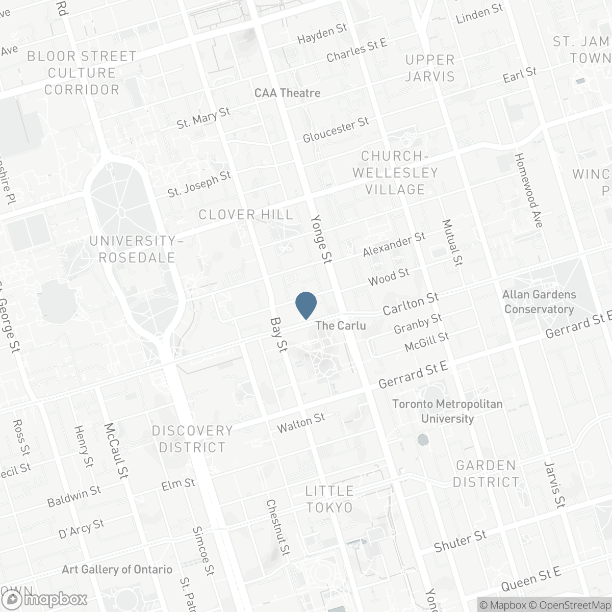 1906 - 25 GRENVILLE STREET, Toronto, Ontario M4Y 2X5